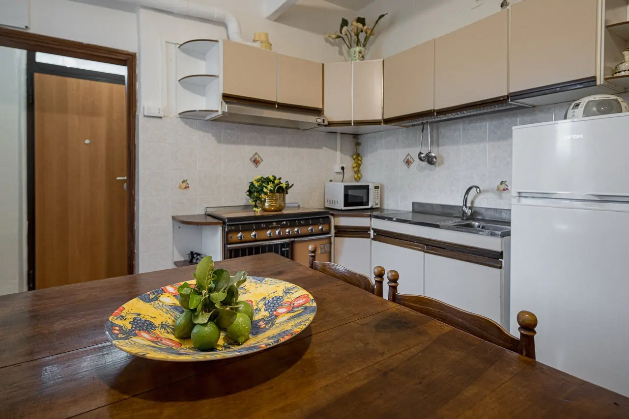 La cucina attrezzata